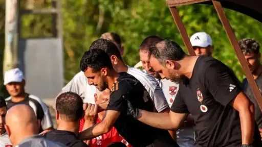 بعد نجاح جراحة الرباط الصليبي.. بلعمري يغادر ألمانيا... بعد نجاح جراحة الرباط الصليبي.. بلعمري يغادر ألمانيا ويبدأ خطوة جديدة نحو العودة للملاعب