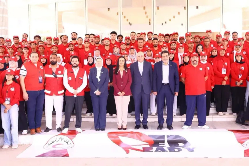 وزيرة التضامن تشهد ختام  معسكر الهلال الأحمر  «Red Ready» 