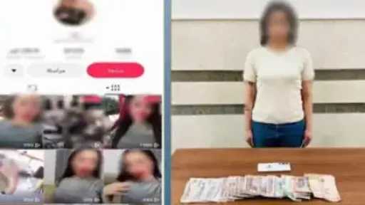 ضبط صانعة محتوى بالدقهلية لنشر فيديوهات خادشة للحياء... ضبط صانعة محتوى بالدقهلية لنشر فيديوهات خادشة للحياء بهدف زيادة المشاهدات وتحقيق أرباح