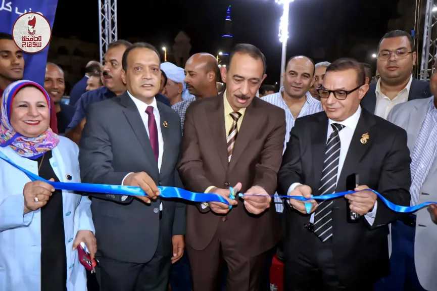 محافظ سوهاج يفتتح معرضي ”أهلا مدارس” بميدان الشبان المسلمين ومدينة ناصر لتوفير المستلزمات المدرسية
