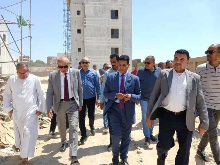 محافظ الأقصر يتفقد مستشفى القرنة المركزي الجديد.. ونسبة التنفيذ تتجاوز 70%