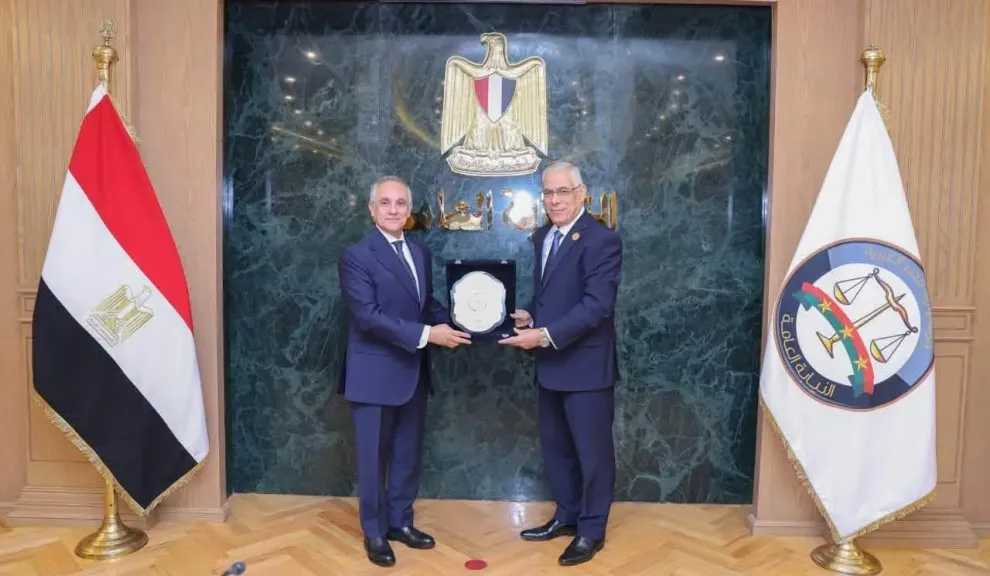 النائب العام يستقبل وزير العدل لتعزيز التعاون وتطوير منظومة العدالة والتحول الرقمي