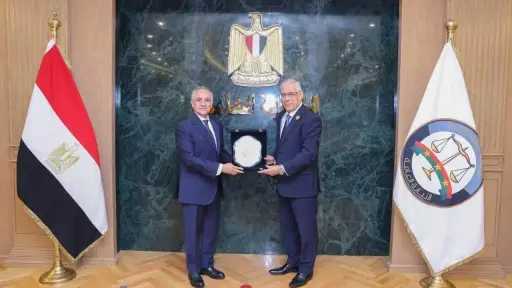 النائب العام يستقبل وزير العدل لتعزيز التعاون وتطوير... النائب العام يستقبل وزير العدل لتعزيز التعاون وتطوير منظومة العدالة والتحول الرقمي