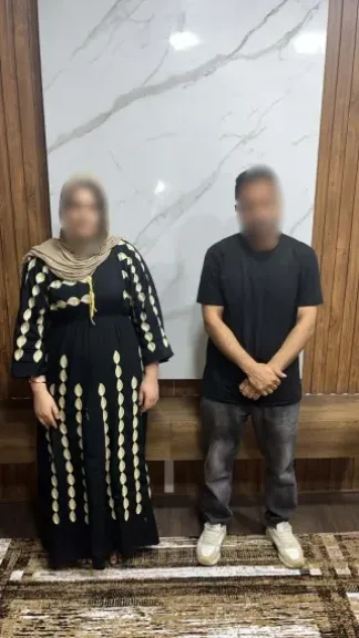ضبط المتهمين بالتعدي على سيدة