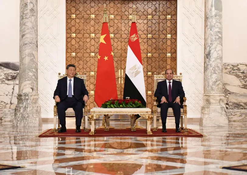 السيسي ونظيره الصيني