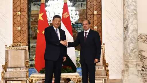 باحث صيني: زيارة شي جين بينغ إلى مصر... باحث صيني: زيارة شي جين بينغ إلى مصر تعكس عمق الشراكة وتدعم التعاون بين البلدين