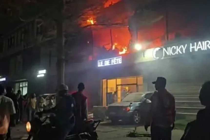 مقتل 22 شخصا في حريق اندلع خلال حفل زفاف بعاصمة الكونغو