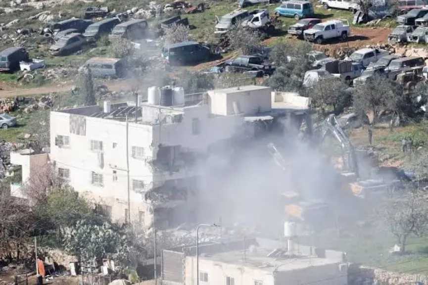 جيش الاحتلال يزعم إحباط بنية تحتية تابعة لحماس في بلدة عقابا بالضفة الغربية