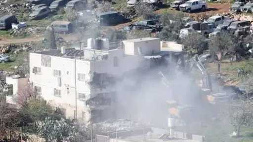 جيش الاحتلال يزعم إحباط بنية تحتية تابعة لحماس... جيش الاحتلال يزعم إحباط بنية تحتية تابعة لحماس في بلدة عقابا بالضفة الغربية
