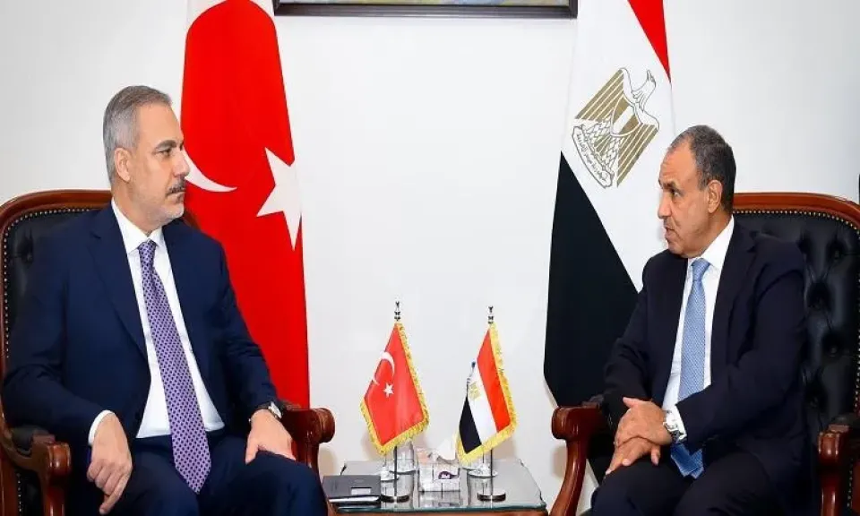 وزير الخارجية ونظيره التركي