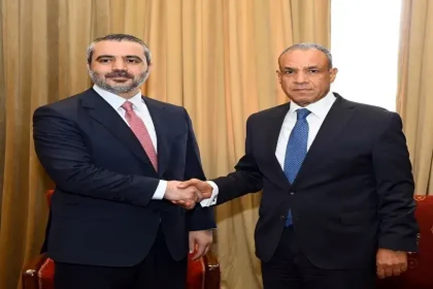 وزير الخارجية ونظيره السوري