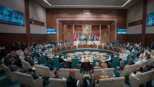 وزراء الخارجية العرب يؤكدون الرفض القاطع لأي شكل... وزراء الخارجية العرب يؤكدون الرفض القاطع لأي شكل من أشكال تهجير الشعب الفلسطيني