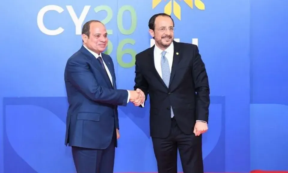 الرئيس السيسي ونظيره القبرصي