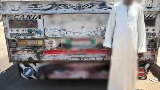 ضبط سائق نقل عرض حياة المواطنين للخطر بطريق الإسماعيلية الصحراوي
