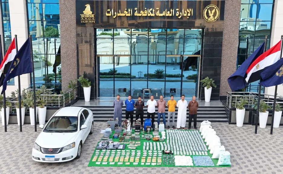 ضبط تشكيل عصابي 
