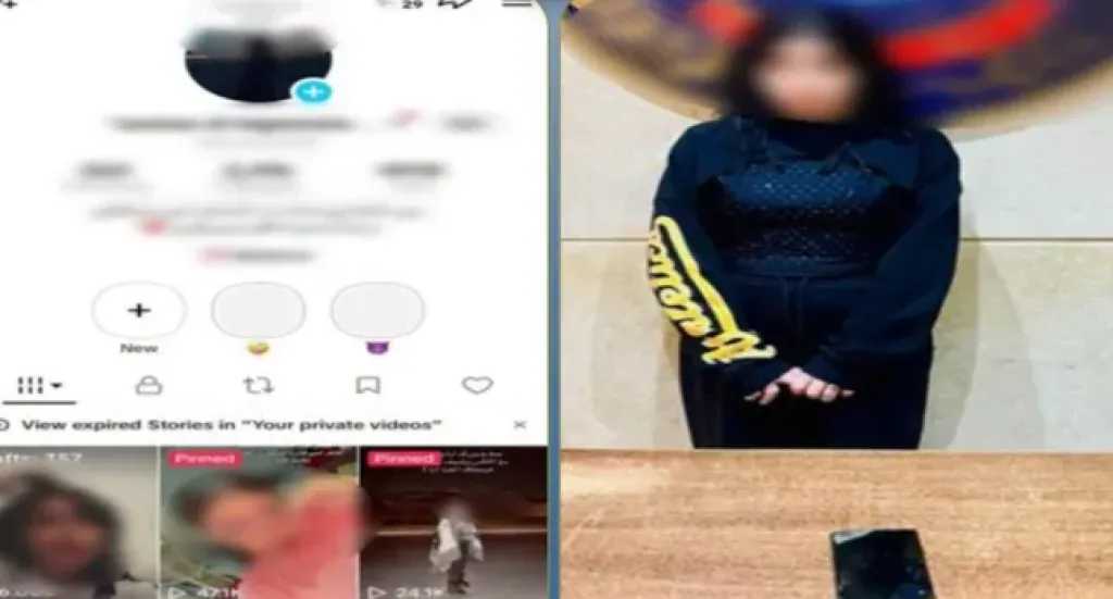 ضبط صانعة محتوى بأكتوبر لنشرها مقاطع فيديو خادشة للحياء