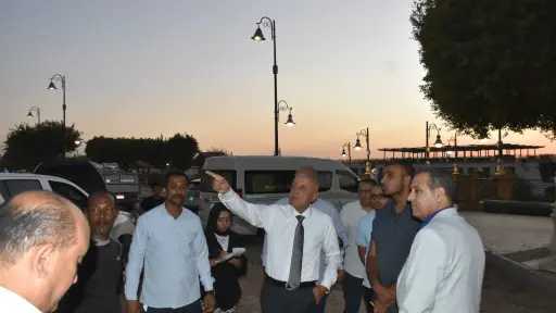 محافظ الأقصر يتفقد أعمال تطوير عدد من الشوارع... محافظ الأقصر يتفقد أعمال تطوير عدد من الشوارع والمرافق بمدينة الأقصر