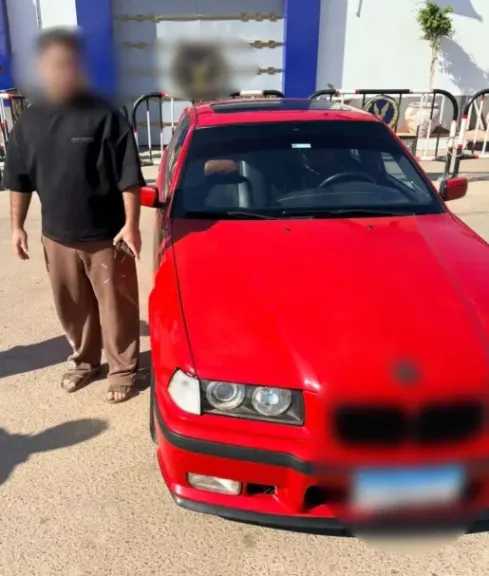 ضبط طالب قاد سيارة برعونة وأدى حركات استعراضية بالمنوفية