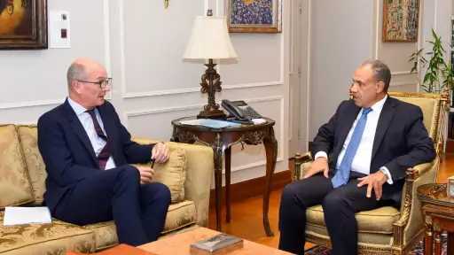 وزير الخارجية يستقبل نائب رئيس البنك الأوروبي لإعادة... وزير الخارجية يستقبل نائب رئيس البنك الأوروبي لإعادة الإعمار والتنمية
