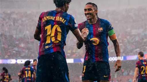 برشلونة يضرب فينورد بخماسية ويعلن عن نفسه بقوة... برشلونة يضرب فينورد بخماسية ويعلن عن نفسه بقوة في دوري أبطال أوروبا