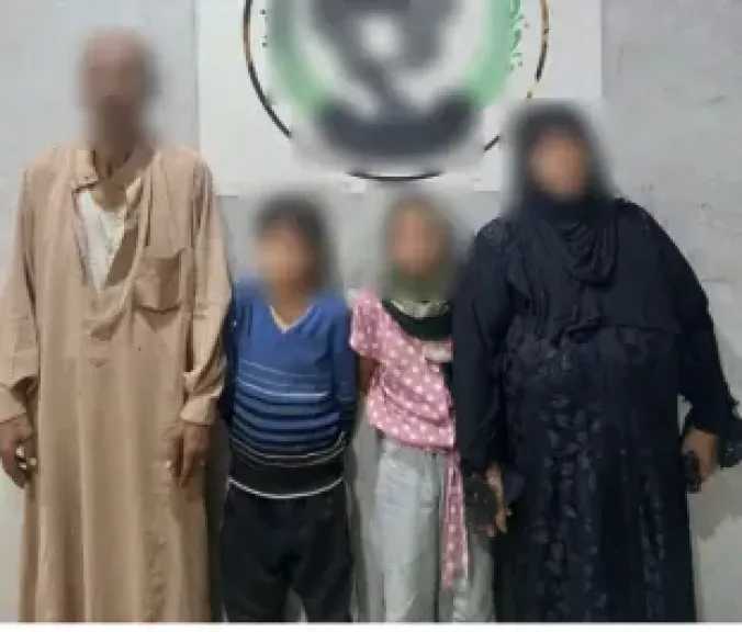 ضبط 7 أشخاص لاستغلال 12 طفلاً في التسول وبيع السلع بطريقة إلحاحية بالقاهرة