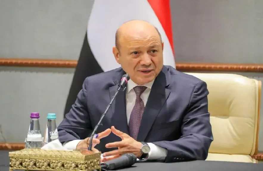 رئيس مجلس القيادة اليمني: إيران تسعى لمنح الحوثيين نفوذا في باب المندب
