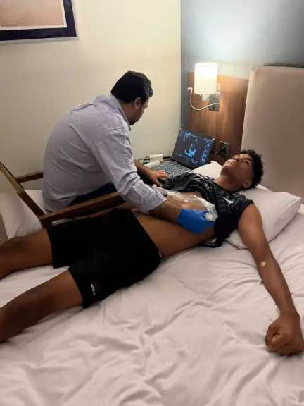 كشف طبي على لاعبي منتخب مصر مواليد 2010 استعدادًا لتصفيات شمال أفريقيا.. صور