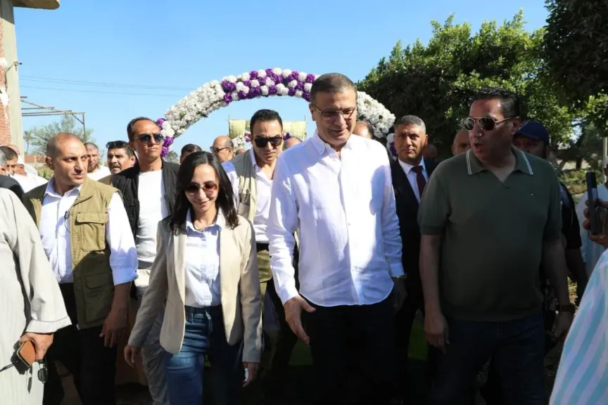 وزير الزراعة ومحافظ البحيرة