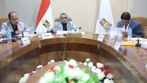 محافظ الوادي الجديد تترأس لجنة اختبارات المتقدمين لوظيفة مدير عام التخطيط العمراني