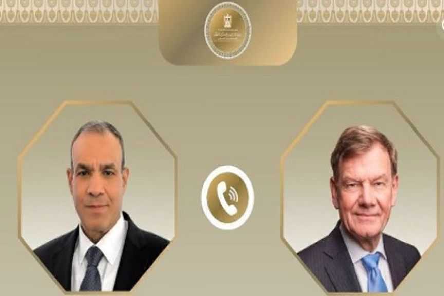 وزير الخارجية ونظيره الألماني يبحثان العلاقات الثنائية والتطورات فى الشرق الأوسط