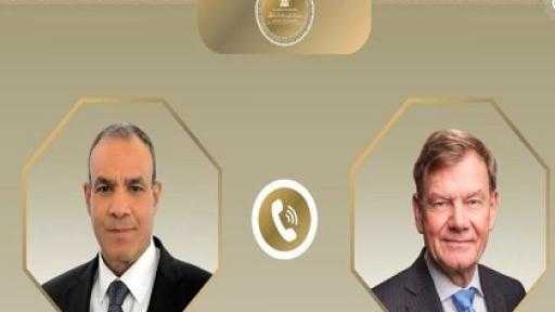 وزير الخارجية ونظيره الألماني يبحثان العلاقات الثنائية والتطورات فى الشرق الأوسط