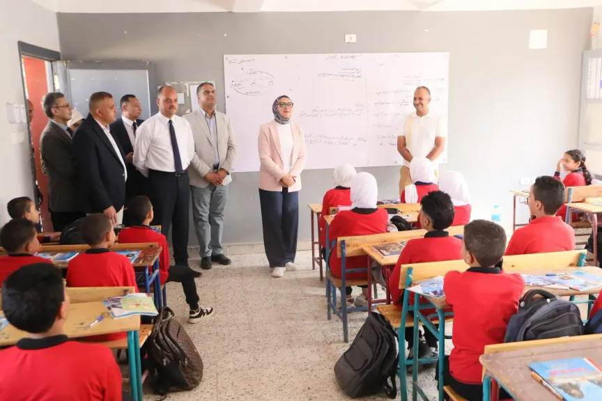 جانب من جولة محافظ الوادي الجديد