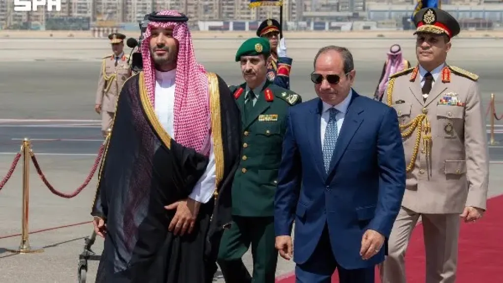 الرئيس السيسي يستقبل محمد بن سلمان