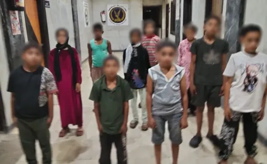 استغلال الأطفال فى التسول 