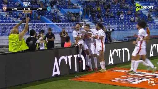 في الوقت القاتل.. أحمد شريف يسجل هدف الزمالك... في الوقت القاتل.. أحمد شريف يسجل هدف الزمالك الأول أمام غزل المحلة