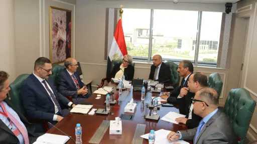 وزير الكهرباء يستقبل سفيرة فنلندا ووفدا من وارتسيلا الفنلندية لبحث سبل التعاون