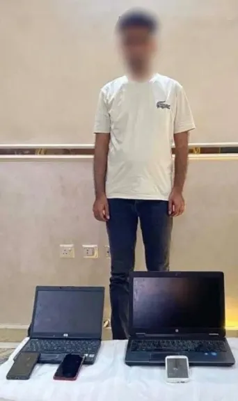 ضبط المتهم 
