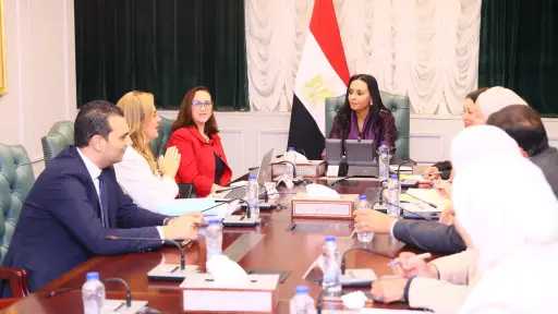 وزيرة التضامن تبحث تعزيز التعاون في مجال الحضانات... وزيرة التضامن تبحث تعزيز التعاون في مجال الحضانات مع مسئولي شركة “فيوتيورا”