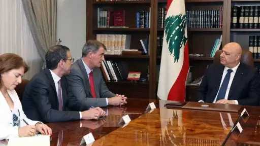 وفد صندوق النقد الدولي يختتم زيارته إلى لبنان... وفد صندوق النقد الدولي يختتم زيارته إلى لبنان بعد بحث آفاق الاقتصاد الكلي