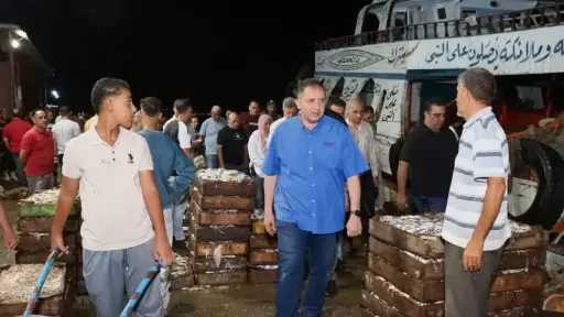 محافظ دمياط يجري جولة تفقدية بمدينة عزبة البرج... محافظ دمياط يجري جولة تفقدية بمدينة عزبة البرج ويتفقد حلقة السمك