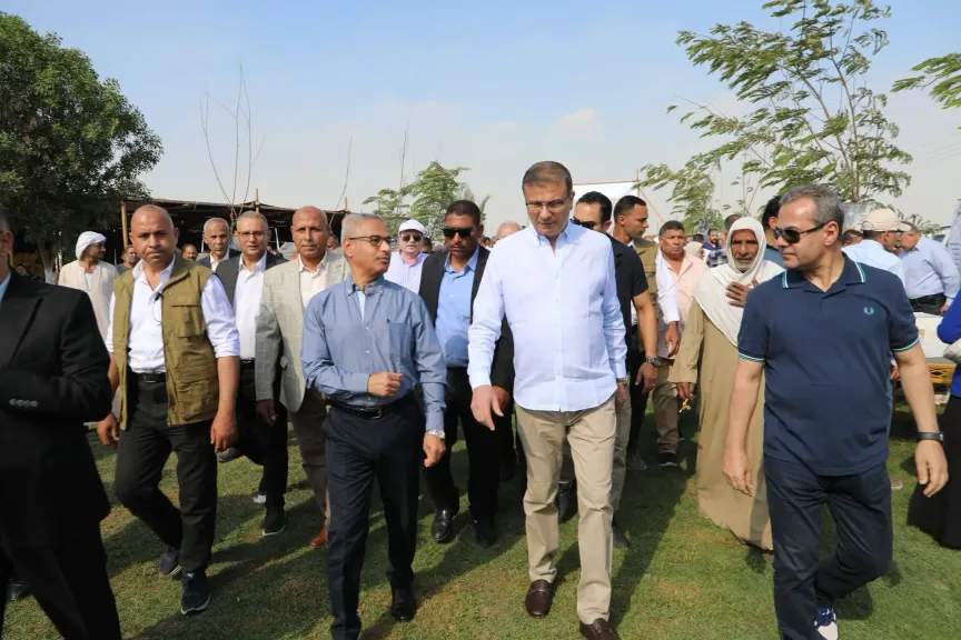 وزير الزراعة ومحافظ بني سويف