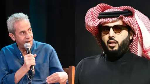 صبري فواز لـ تركي آل الشيخ: يتردد وجود طلب بحذف صورتي من أفيش فيلم القصص لعرضه بالسعودية.. هل هذا صحيح؟