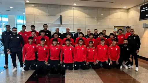 منتخب الناشئين يغادر إلى سويسرا للمشاركة في بطولة... منتخب الناشئين يغادر إلى سويسرا للمشاركة في بطولة الصداقة الدولية