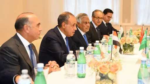 وزير الخارجية يستضيف بمقر البعثة المصرية في نيويورك... وزير الخارجية يستضيف بمقر البعثة المصرية في نيويورك اجتماع الأطراف الإقليمية الأربعة R4
