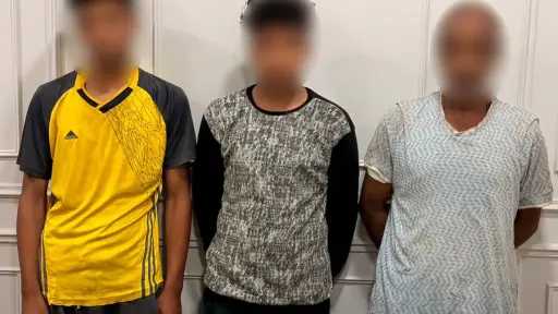 ضبط 3 أشخاص بالمنوفية بعد التعدي على سيدة... ضبط 3 أشخاص بالمنوفية بعد التعدي على سيدة وحيازتهم مخدرات وسلاح أبيض
