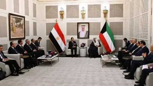 رئيس الوزراء: أمن الكويت ودول الخليج العربي جزء لا يتجزأ من الأمن القومي المصري
