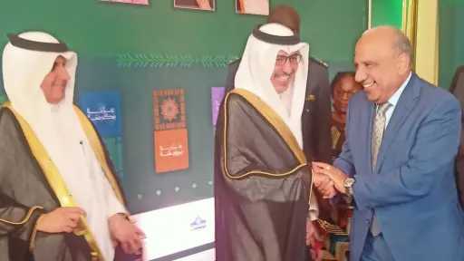 نائبا عن رئيس الوزراء.. وزير الكهرباء يشارك سفارة السعودية الاحتفال باليوم الوطنى