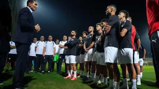 منتخب مصر ينهي تدريباته استعدادًا لمواجهة أنجولا بأمم... منتخب مصر ينهي تدريباته استعدادًا لمواجهة أنجولا بأمم إفريقيا