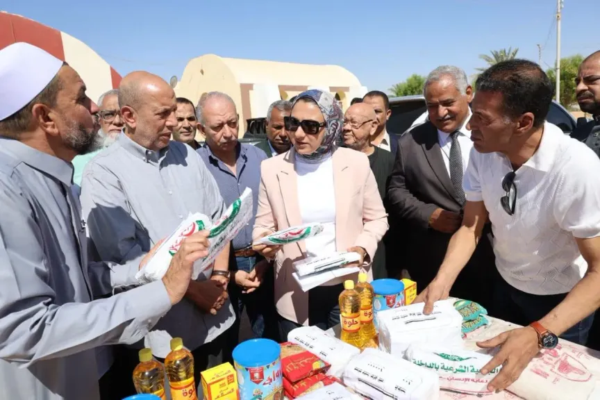 جولة محافظ الوادي الجديد