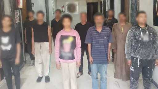 ضبط 10 أشخاص لاستغلال 8 أطفال في التسول... ضبط 10 أشخاص لاستغلال 8 أطفال في التسول وبيع السلع بالقاهرة